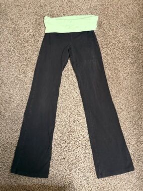 PINK Victoria's Secret Foldover Flare Leggings